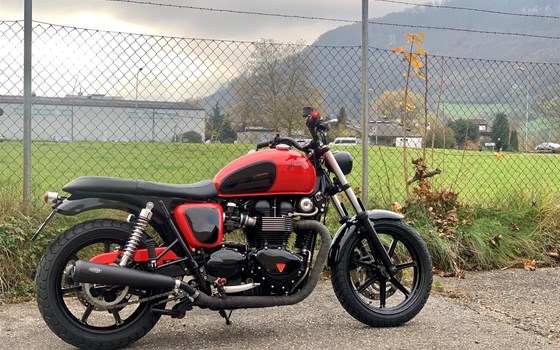 Umgebautes Motorrad Triumph Bonneville SE von Pat-Bikes AG - Bild 1 Umgebautes Motorrad Triumph Bonneville SE von Pat-Bikes AG - Bild 1