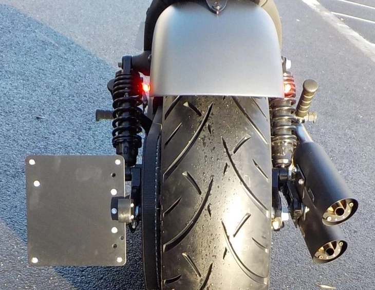 Umbgebautes Motorrad Victory Octane Bild 9: Umbgebautes Motorrad Victory Octane