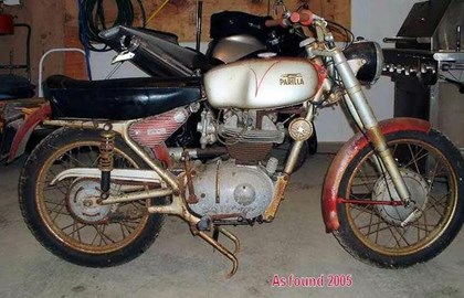 Moto Parilla Trailmaster 250 Custom Bike Moto Parilla Trailmaster 250 Custom Bike