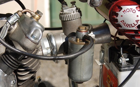 Umgebautes Motorrad Moto Parilla Trailmaster 250 von clites - Bild 24