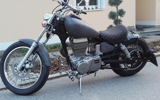 Umgebautes Motorrad Suzuki LS 650 von Spider63 - Bild 3 Umgebautes Motorrad Suzuki LS 650 von Spider63 - Bild 3