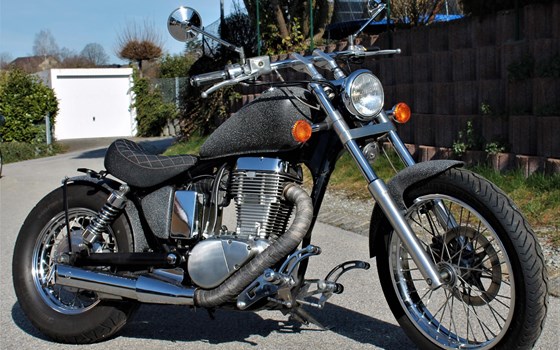 Umgebautes Motorrad Suzuki LS 650 von Spider63 - Bild 9 Umgebautes Motorrad Suzuki LS 650 von Spider63 - Bild 9