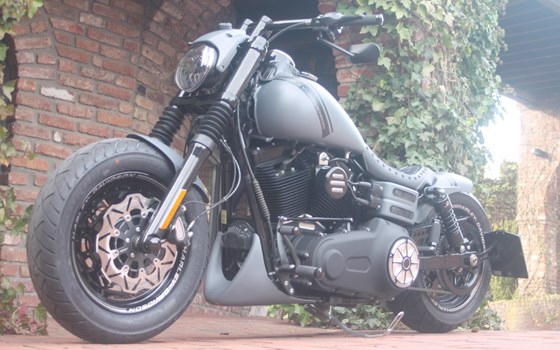 Umgebautes Motorrad Harley-Davidson Dyna Fat Bob FXDF von X-Trem Custombikes - Bild 5 Umgebautes Motorrad Harley-Davidson Dyna Fat Bob FXDF von X-Trem Custombikes - Bild 5