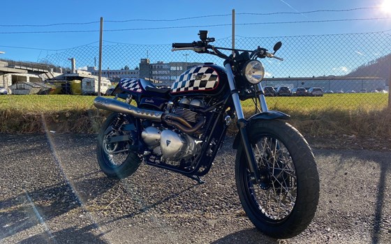 Umgebautes Motorrad Triumph Scrambler von Pat-Bikes AG - Bild 2 Umgebautes Motorrad Triumph Scrambler von Pat-Bikes AG - Bild 2