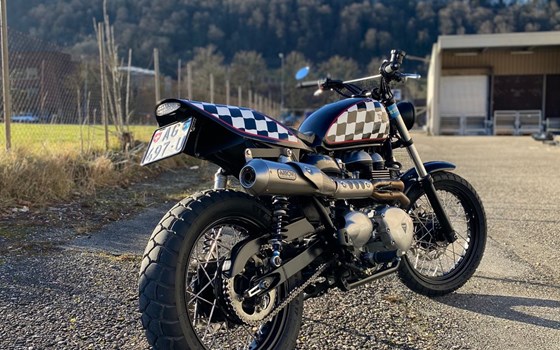 Umgebautes Motorrad Triumph Scrambler von Pat-Bikes AG - Bild 3 Umgebautes Motorrad Triumph Scrambler von Pat-Bikes AG - Bild 3
