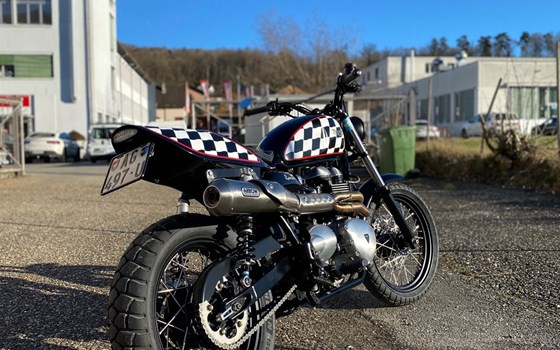 Umgebautes Motorrad Triumph Scrambler von Pat-Bikes AG - Bild 5 Umgebautes Motorrad Triumph Scrambler von Pat-Bikes AG - Bild 5