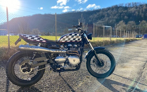 Umgebautes Motorrad Triumph Scrambler von Pat-Bikes AG - Bild 6 Umgebautes Motorrad Triumph Scrambler von Pat-Bikes AG - Bild 6