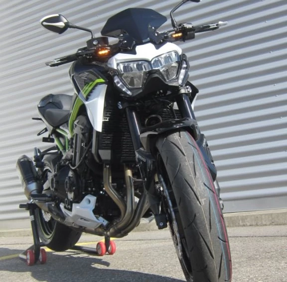 Umbgebautes Motorrad Kawasaki Z900 Bild 6: Umbgebautes Motorrad Kawasaki Z900