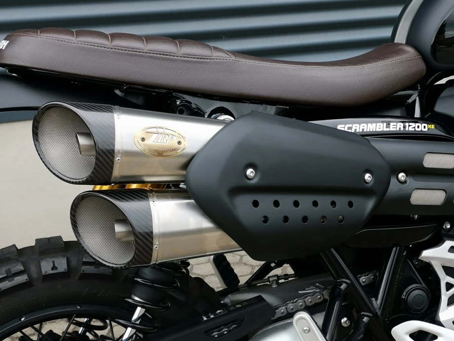 Umbgebautes Motorrad Triumph Scrambler 1200 XE Bild 13: Umbgebautes Motorrad Triumph Scrambler 1200 XE