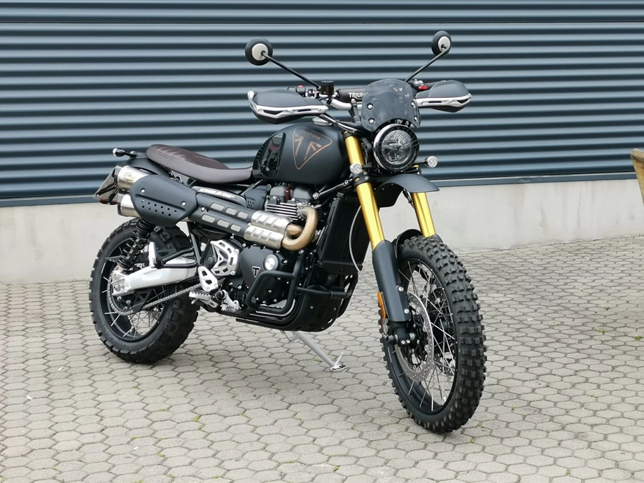 Umbgebautes Motorrad Triumph Scrambler 1200 XE Bild 14: Umbgebautes Motorrad Triumph Scrambler 1200 XE