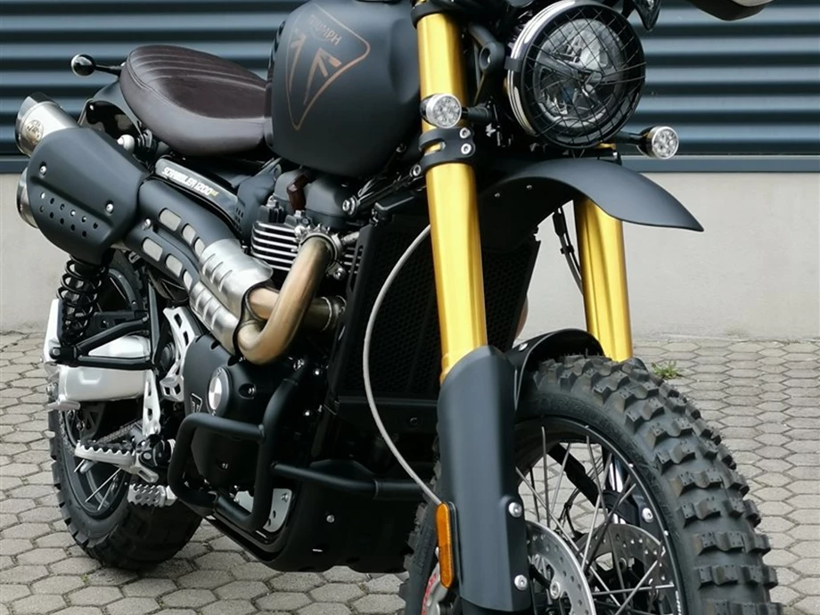 Umbgebautes Motorrad Triumph Scrambler 1200 XE Bild 15: Umbgebautes Motorrad Triumph Scrambler 1200 XE