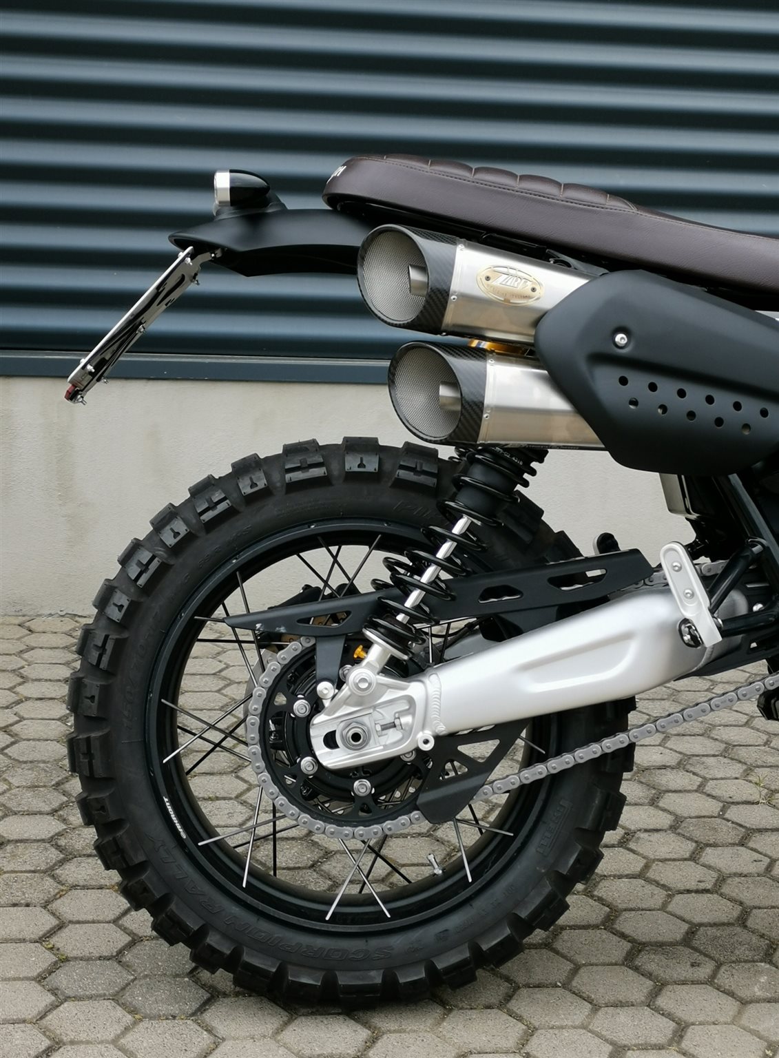 Umgebautes Motorrad Triumph Scrambler 1200 XE von Stärker 