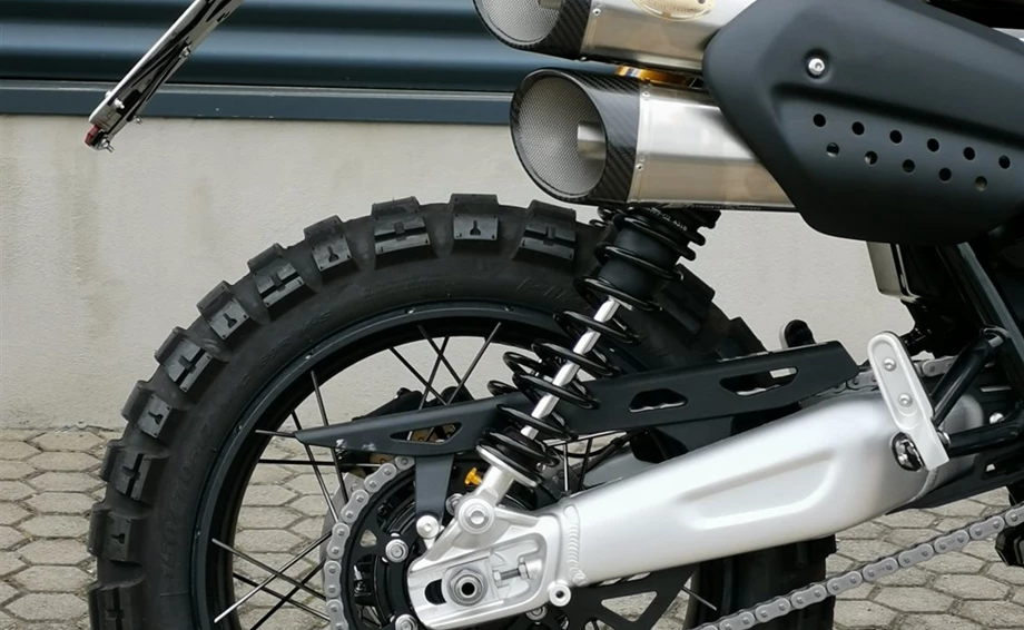 Umbgebautes Motorrad Triumph Scrambler 1200 XE Bild 5: Umbgebautes Motorrad Triumph Scrambler 1200 XE