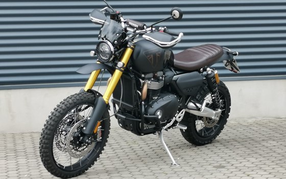 Umgebautes Motorrad Triumph Scrambler 1200 XE von Stärker-Profil GmbH - Bild 8 Umgebautes Motorrad Triumph Scrambler 1200 XE von Stärker-Profil GmbH - Bild 8