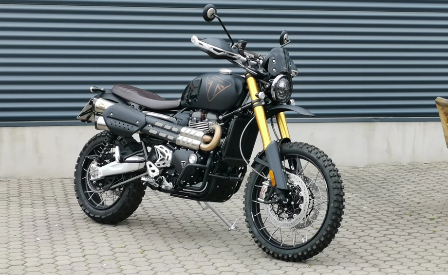 Umbgebautes Motorrad Triumph Scrambler 1200 XE Bild 9: Umbgebautes Motorrad Triumph Scrambler 1200 XE