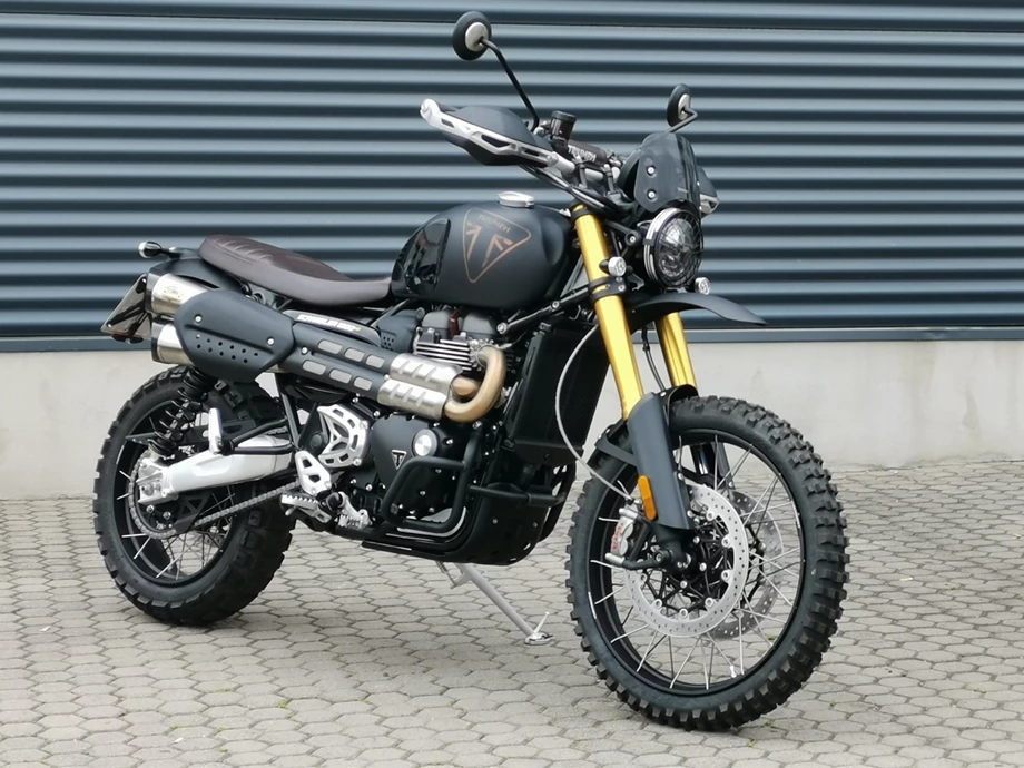 Umbgebautes Motorrad Triumph Scrambler 1200 XE Bild 9: Umbgebautes Motorrad Triumph Scrambler 1200 XE