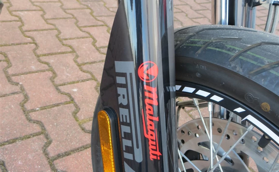 Umbgebautes Motorrad Malaguti XSM 125 Supermoto Bild 12: Umbgebautes Motorrad Malaguti XSM 125 Supermoto