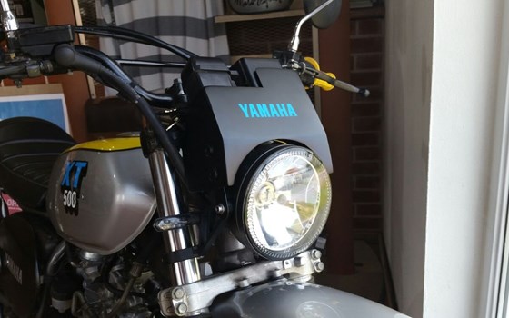 Umgebautes Motorrad Yamaha XT 500 von WS-Motorradtechnik KG - Bild 1 Umgebautes Motorrad Yamaha XT 500 von WS-Motorradtechnik KG - Bild 1