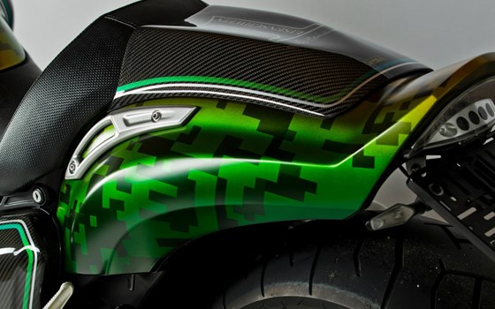 Umgebautes Motorrad Yamaha V-MAX von WS-Motorradtechnik KG - Bild 11 Umgebautes Motorrad Yamaha V-MAX von WS-Motorradtechnik KG - Bild 11