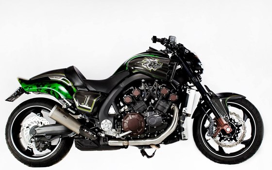 Umgebautes Motorrad Yamaha V-MAX von WS-Motorradtechnik KG - Bild 12 Umgebautes Motorrad Yamaha V-MAX von WS-Motorradtechnik KG - Bild 12