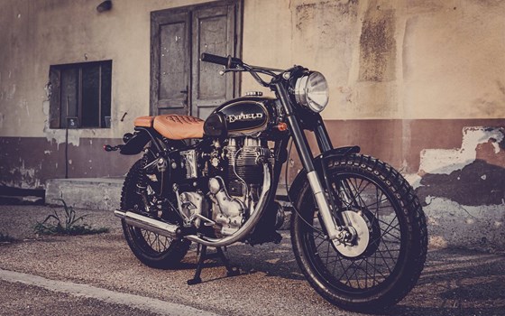Umgebautes Motorrad Royal Enfield Bullet 500 Custom von WS-Motorradtechnik KG - Bild 1 Umgebautes Motorrad Royal Enfield Bullet 500 Custom von WS-Motorradtechnik KG - Bild 1