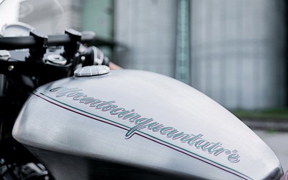 Umgebautes Motorrad Moto Guzzi V9 Bobber von WS-Motorradtechnik KG - Bild 2 Umgebautes Motorrad Moto Guzzi V9 Bobber von WS-Motorradtechnik KG - Bild 2