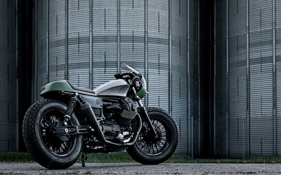 Umgebautes Motorrad Moto Guzzi V9 Bobber von WS-Motorradtechnik KG - Bild 3 Umgebautes Motorrad Moto Guzzi V9 Bobber von WS-Motorradtechnik KG - Bild 3