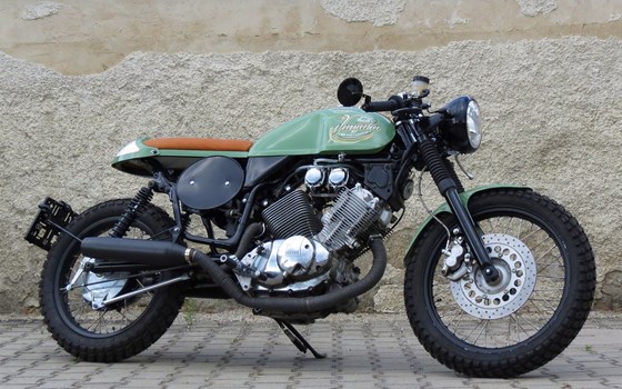 Umgebautes Motorrad Yamaha XV 535 Virago von WS-Motorradtechnik KG - Bild 1 Umgebautes Motorrad Yamaha XV 535 Virago von WS-Motorradtechnik KG - Bild 1