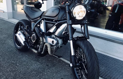 Ducati Scrambler Icon Dark Custom Bike Ducati Scrambler Icon Dark Custom Bike