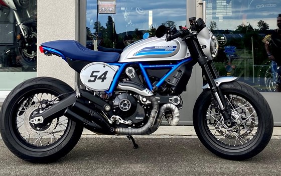 Umgebautes Motorrad Ducati Scrambler Icon von Direct Performance - Bild 1 Umgebautes Motorrad Ducati Scrambler Icon von Direct Performance - Bild 1