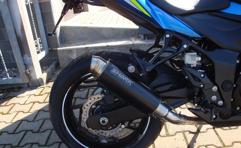 Umbgebautes Motorrad Suzuki GSX-S750 Bild 7: Umbgebautes Motorrad Suzuki GSX-S750