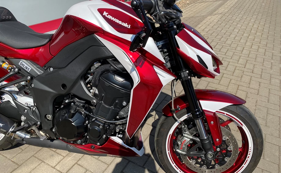 Umbgebautes Motorrad Kawasaki Z1000 Bild 19: Umbgebautes Motorrad Kawasaki Z1000