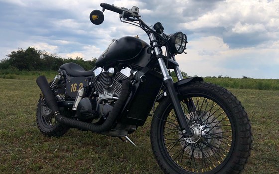 Umgebautes Motorrad Kawasaki VN 1500 Vulcan von BLACK BIKE CRAFTRÄDER - Bild 8 Umgebautes Motorrad Kawasaki VN 1500 Vulcan von BLACK BIKE CRAFTRÄDER - Bild 8