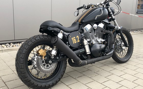 Umgebautes Motorrad Kawasaki VN 1500 Vulcan von BLACK BIKE CRAFTRÄDER - Bild 12 Umgebautes Motorrad Kawasaki VN 1500 Vulcan von BLACK BIKE CRAFTRÄDER - Bild 12