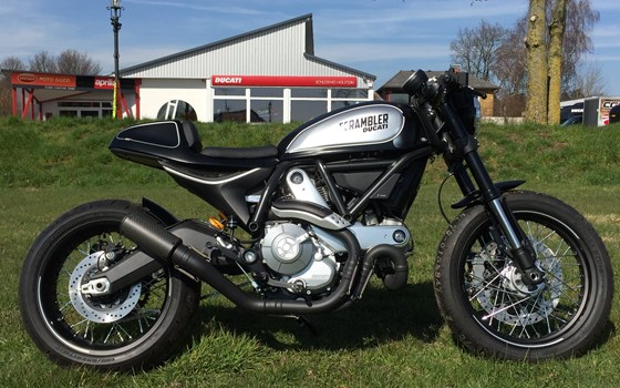 Umgebautes Motorrad Ducati Scrambler Icon von Claus Carstens Zweiradhandel - Bild 1 Umgebautes Motorrad Ducati Scrambler Icon von Claus Carstens Zweiradhandel - Bild 1