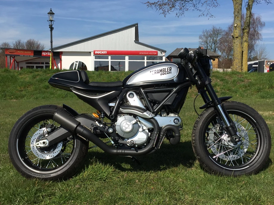 Rebuilt motorbike Ducati Scrambler Icon Bild 1: Rebuilt motorbike Ducati Scrambler Icon