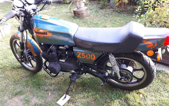 Umgebautes Motorrad Kawasaki Z 500 von user1172851 - Bild 5 Umgebautes Motorrad Kawasaki Z 500 von user1172851 - Bild 5