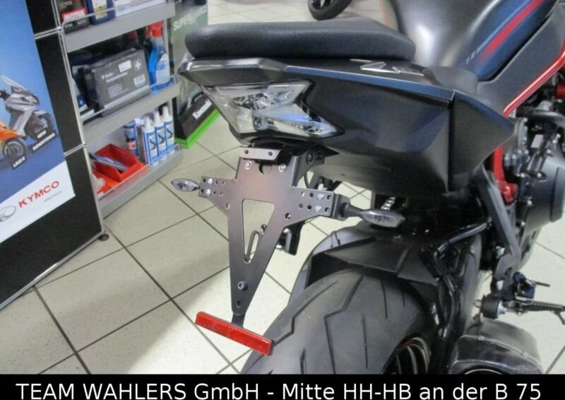 Umbgebautes Motorrad Kawasaki Z H2 Bild 6: Umbgebautes Motorrad Kawasaki Z H2