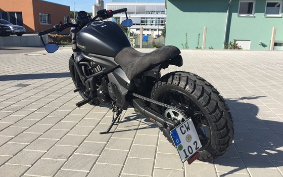 Umgebautes Motorrad Kawasaki Vulcan S von BLACK BIKE CRAFTRÄDER - Bild 5 Umgebautes Motorrad Kawasaki Vulcan S von BLACK BIKE CRAFTRÄDER - Bild 5