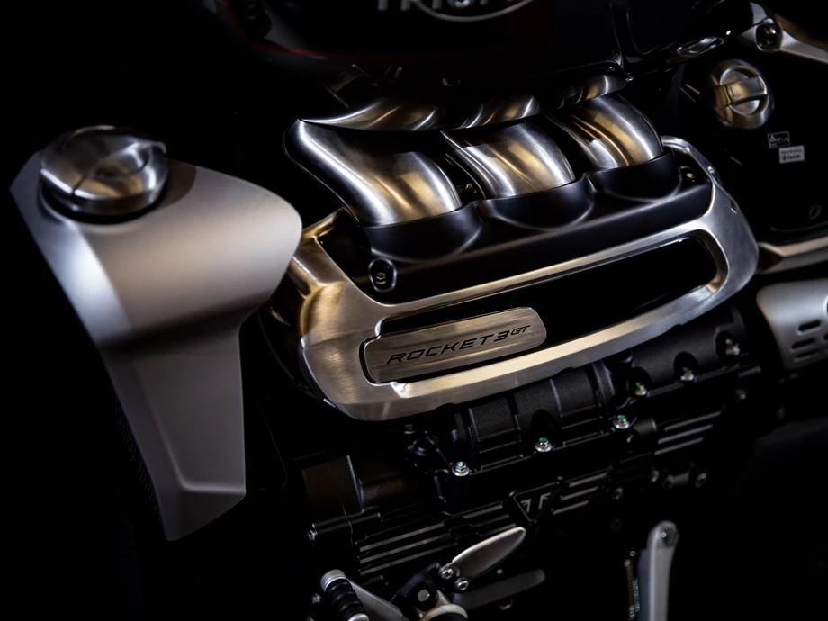 Umbgebautes Motorrad Triumph Rocket 3 GT Bild 12: Umbgebautes Motorrad Triumph Rocket 3 GT
