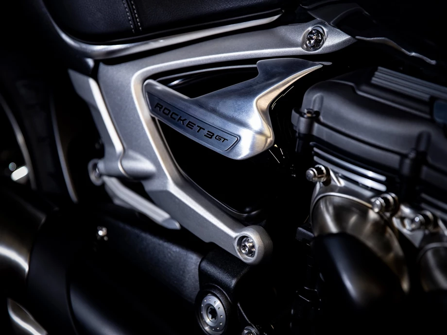 Umbgebautes Motorrad Triumph Rocket 3 GT Bild 26: Umbgebautes Motorrad Triumph Rocket 3 GT
