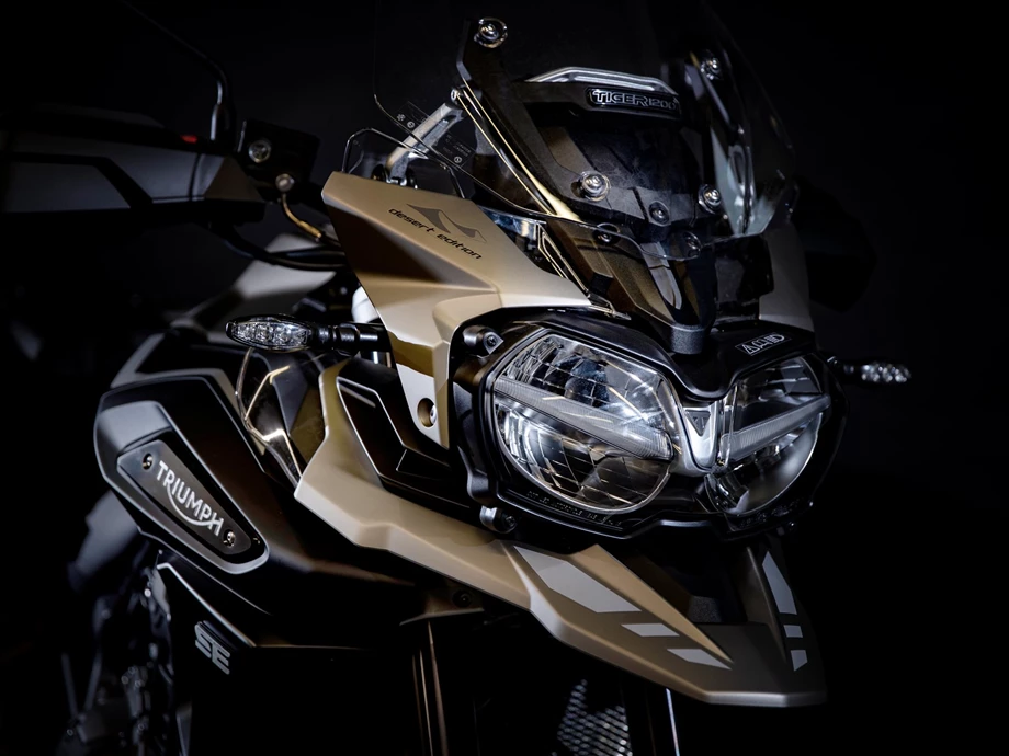 Umbgebautes Motorrad Triumph Tiger 1200 Desert Edition Bild 14: Umbgebautes Motorrad Triumph Tiger 1200 Desert Edition