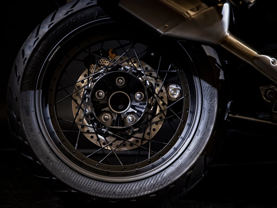 Umbgebautes Motorrad Triumph Tiger 1200 Desert Edition Bild 25: Umbgebautes Motorrad Triumph Tiger 1200 Desert Edition