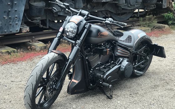 Umgebautes Motorrad Harley-Davidson Softail Breakout 114 FXBRS von X-Trem Custombikes - Bild 8 Umgebautes Motorrad Harley-Davidson Softail Breakout 114 FXBRS von X-Trem Custombikes - Bild 8