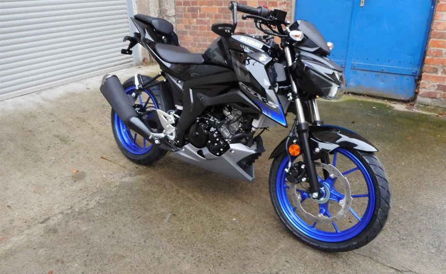 Umbgebautes Motorrad Suzuki GSX-S125 Bild 6: Umbgebautes Motorrad Suzuki GSX-S125