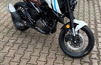 FK Motors FK 12 SX Street Scrambler Custom Bike