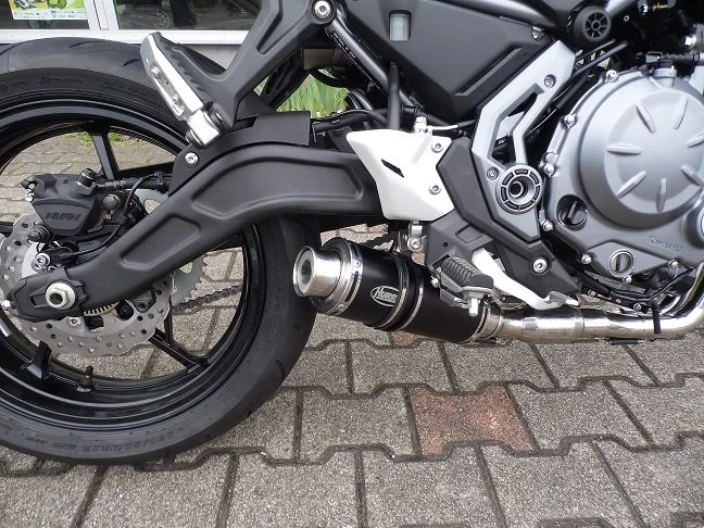 Umbgebautes Motorrad Kawasaki Z650 Bild 8: Umbgebautes Motorrad Kawasaki Z650
