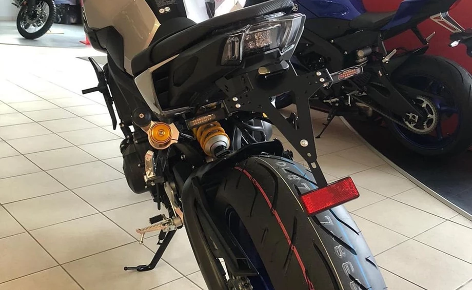 Umbgebautes Motorrad Yamaha MT-09 SP Bild 2: Umbgebautes Motorrad Yamaha MT-09 SP