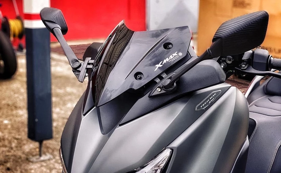 Umbgebautes Motorrad Yamaha XMAX 300 Tech MAX Bild 4: Umbgebautes Motorrad Yamaha XMAX 300 Tech MAX