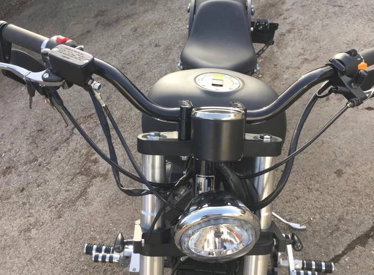 Umbgebautes Motorrad Leonart Daytona 125 Bild 3: Umbgebautes Motorrad Leonart Daytona 125